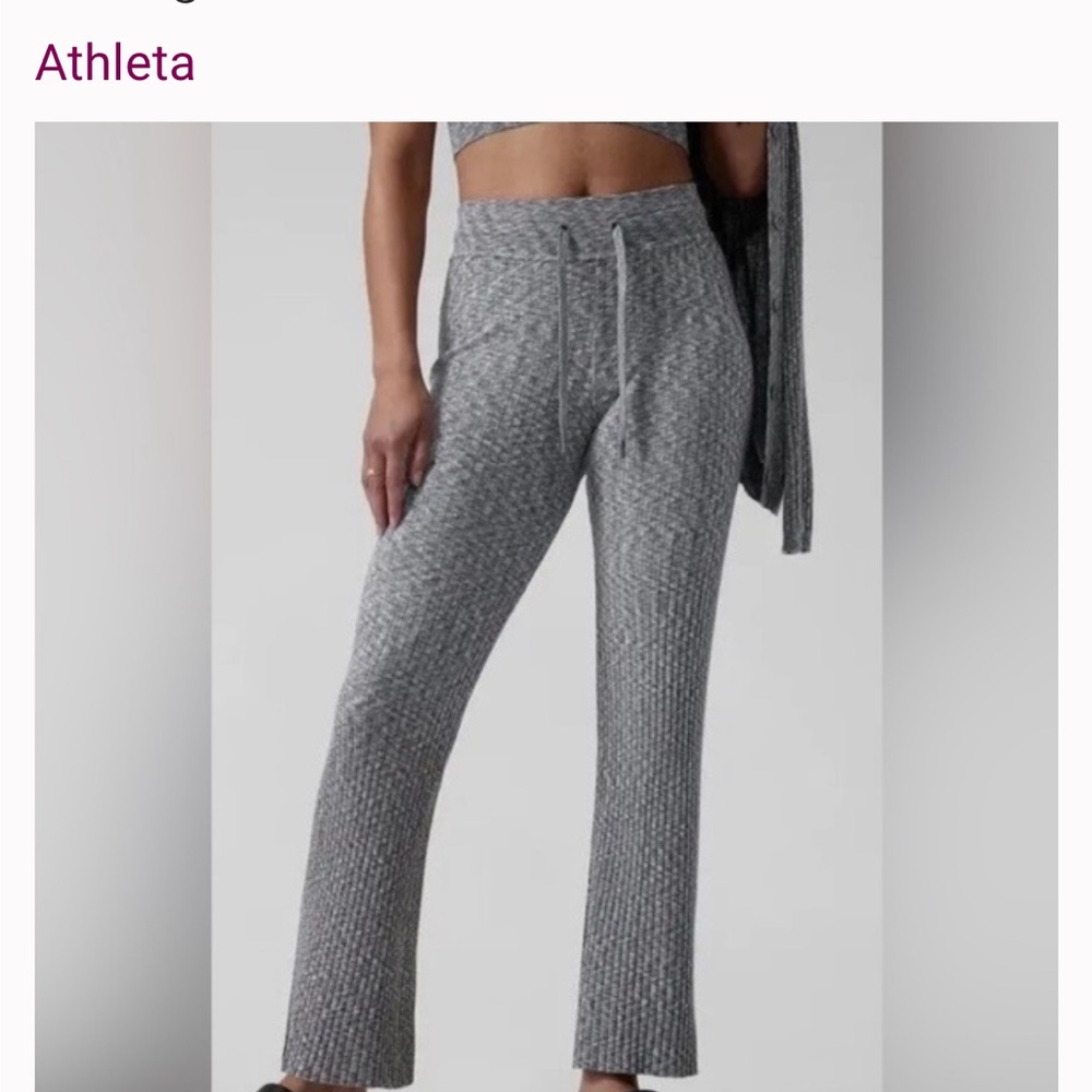 Athleta Black/White/Gray Revolve Pant XL/TG Never Worn, New Without Tags